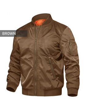 Brown Bomber Jacket