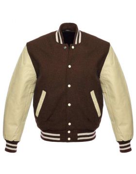 Brown Varsity Jacket