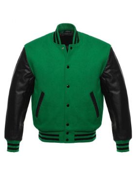 Green Varsity Jacket Womens