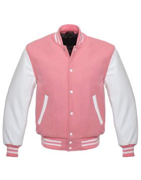 Pink Varsity Jacket Kids