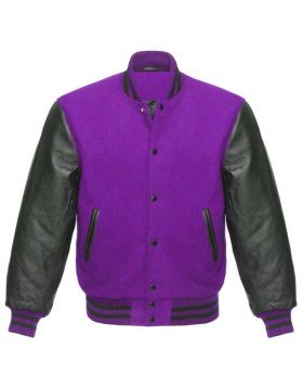 Purple Womens Varsity Jacket
