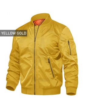 Yellow Bomber Jacket
