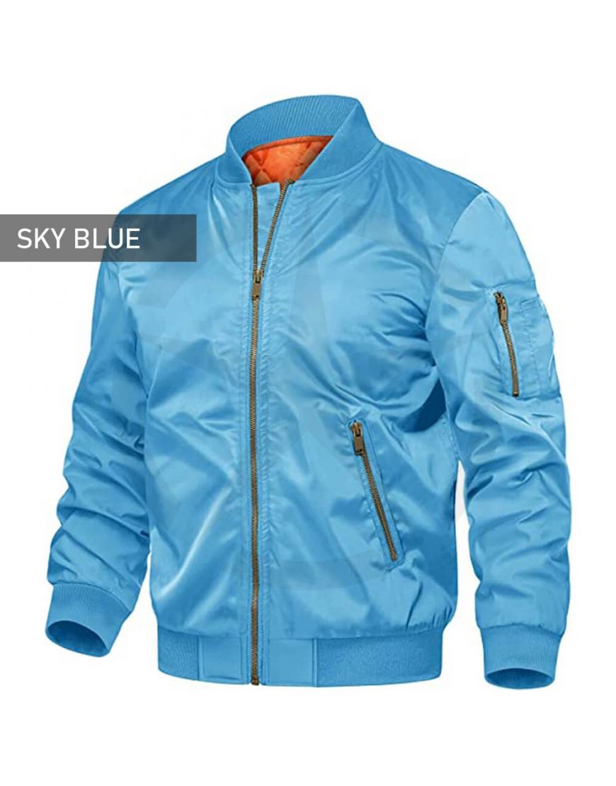 Kids blue bomber jacket online