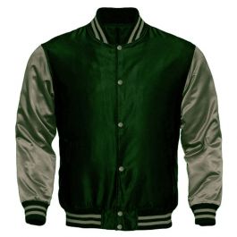 High Quality Custom Satin Varsity Jacket | Saida Gear