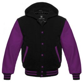 Hoodie varsity jacket online