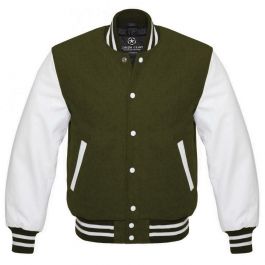 ジャケットその他 Wello Varsity Jacket (4color) J11356 PAISLEY HALF AND HALF FLEECE VARSITY JACKET