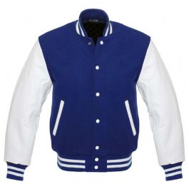 Style Royal Blue Varsity Jacket Womens | Saida Gear